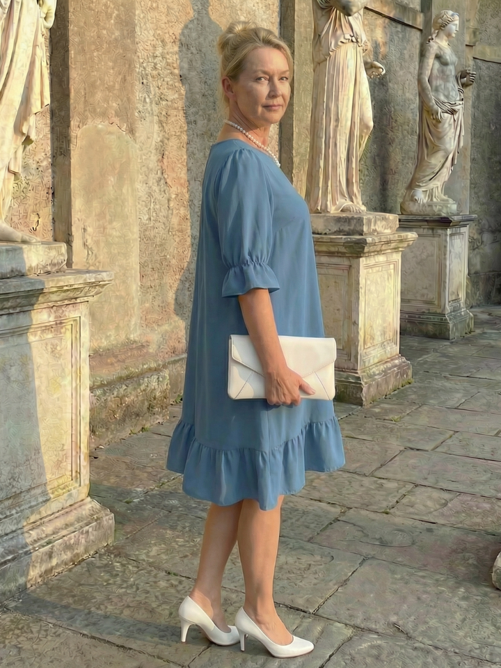 Daven | Ruffle Day Dress