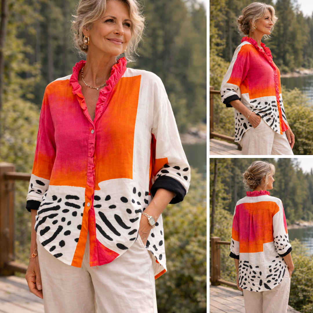 Melinda | Elegant Summer Blouse